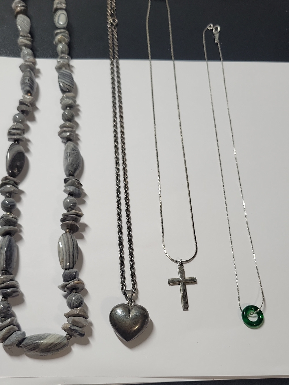 Heart Pendant Necklace Lot